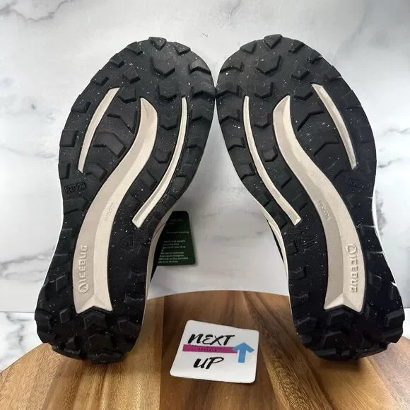 Mens size 10.5-Icebug Arcus RB9X Black/White Trail Hiking Outdoor Running Shoes - Picture 6 of 9